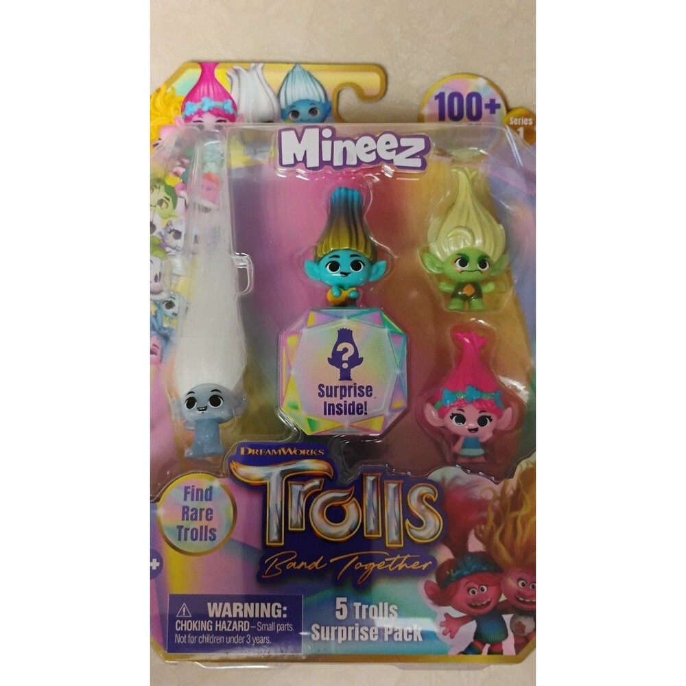 Dreamworks Trolls Band Together Mineez 5 Surprise Pack